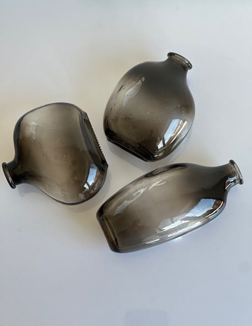 REFILLABLE GLASS REED DIFFUSER VASE (Squat silhouette)