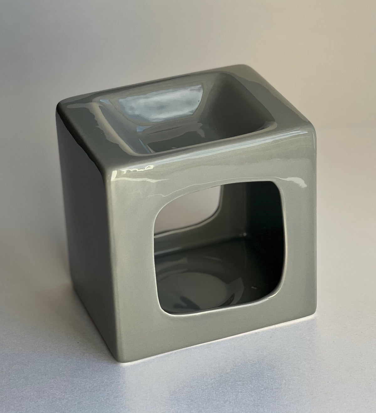 WAX MELT WARMER - GREY SQAURE