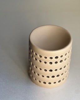 WAX MELT WARMER - STONE CUT OUT DOT
