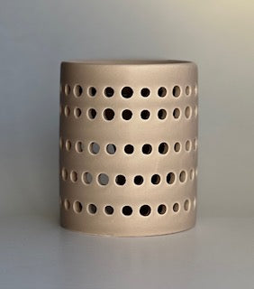 WAX MELT WARMER - STONE CUT OUT DOT