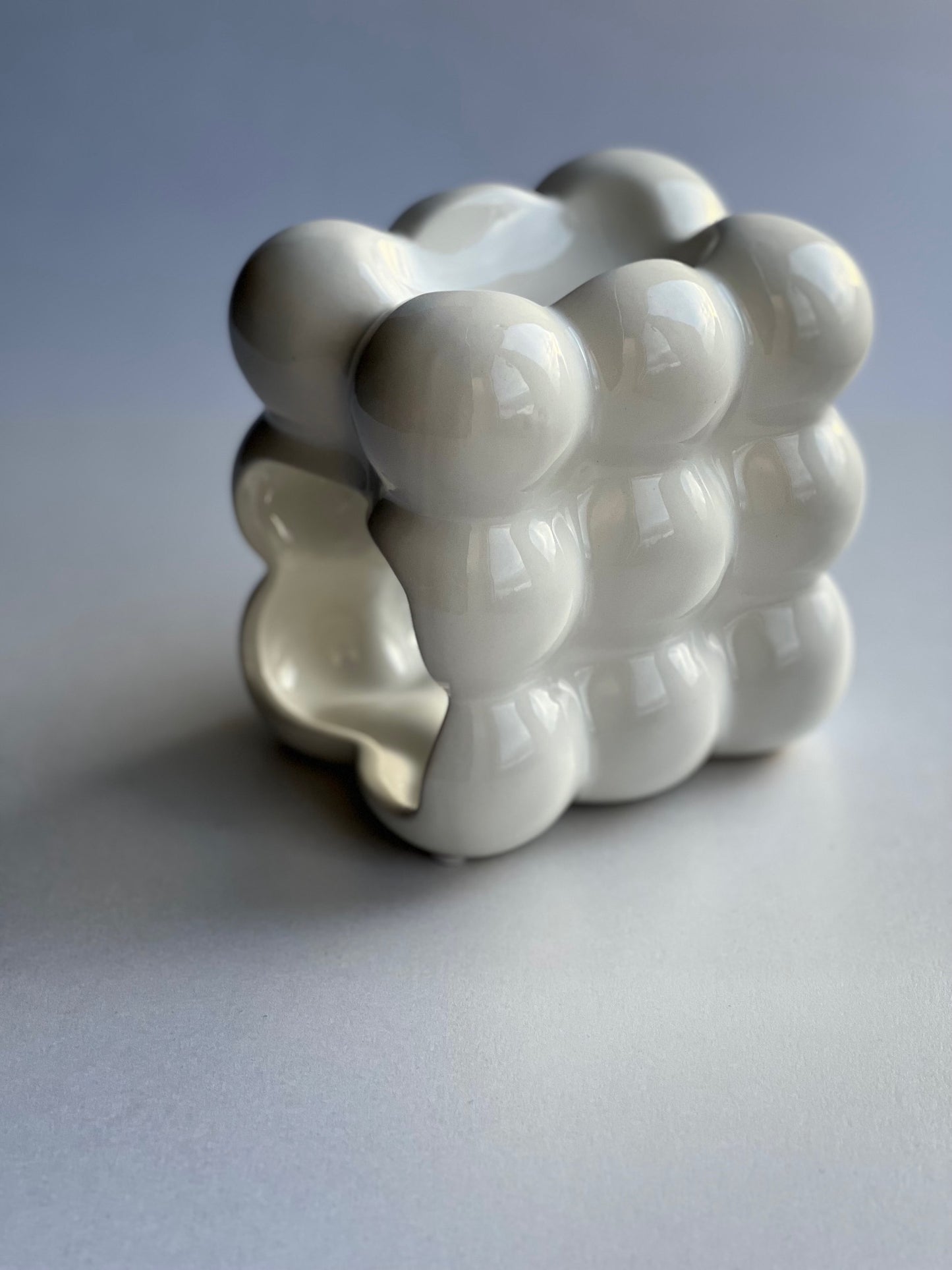 WAX MELT WARMER - WHITE BUBBLE