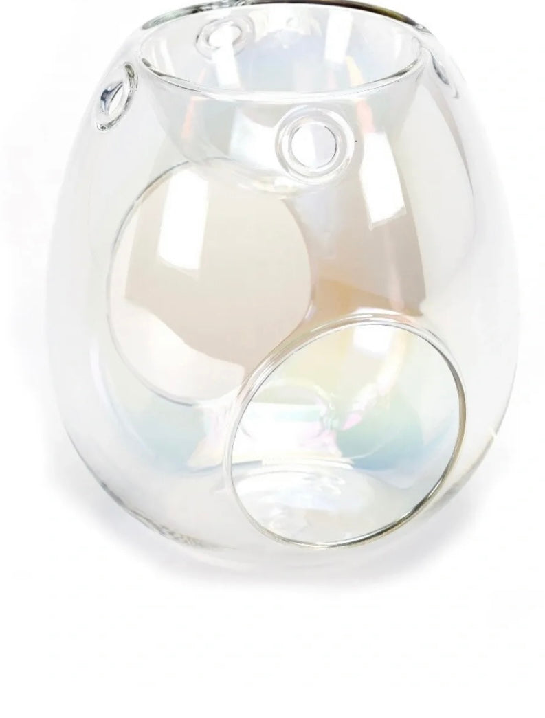 WAX MELT WARMER - PEARL GLASS