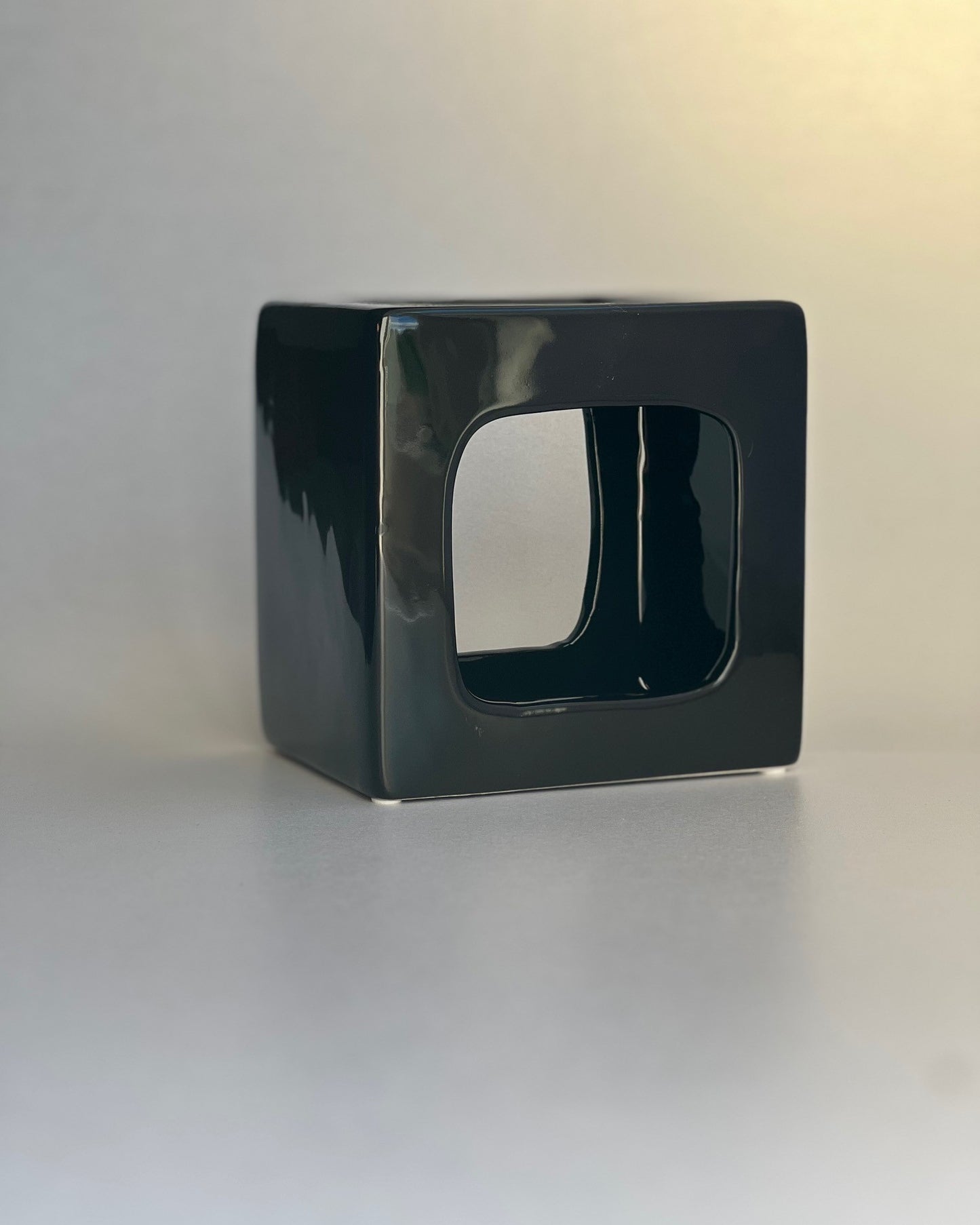 WAX MELT WARMER - BLACK SQUARE