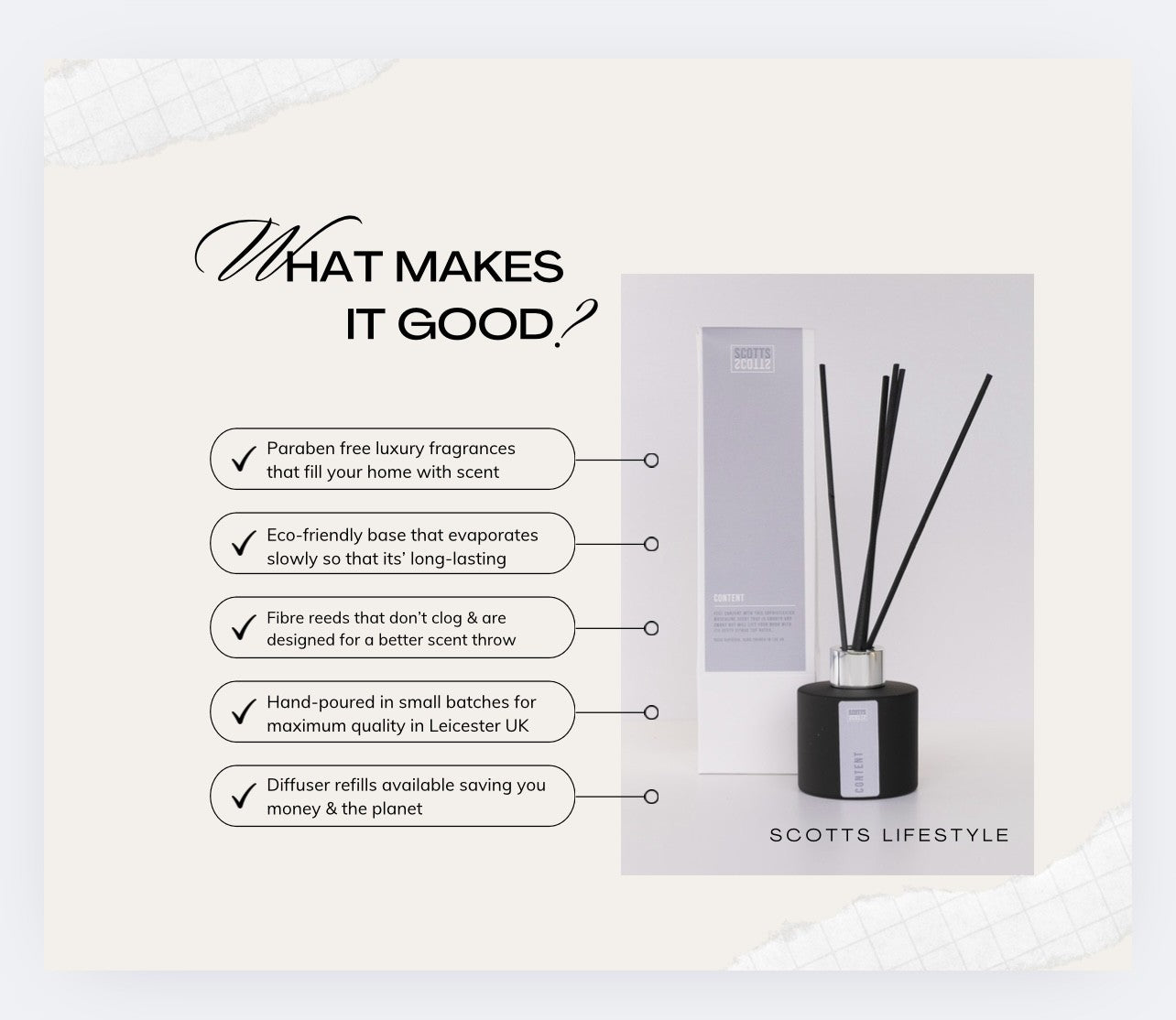 CONTENT REED DIFFUSER