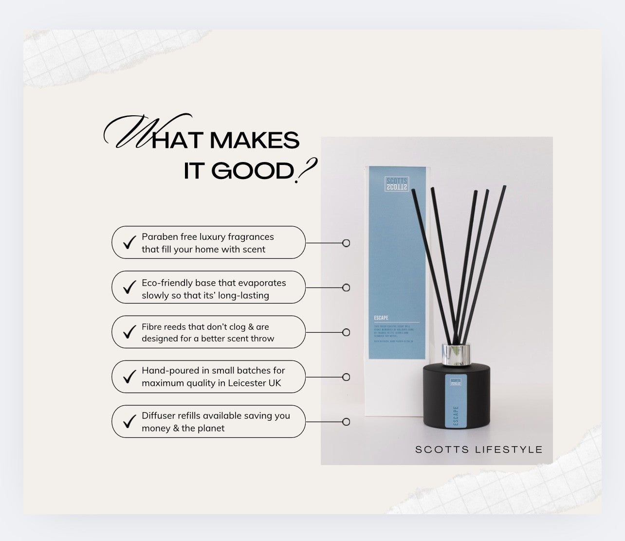 ESCAPE REED DIFFUSER