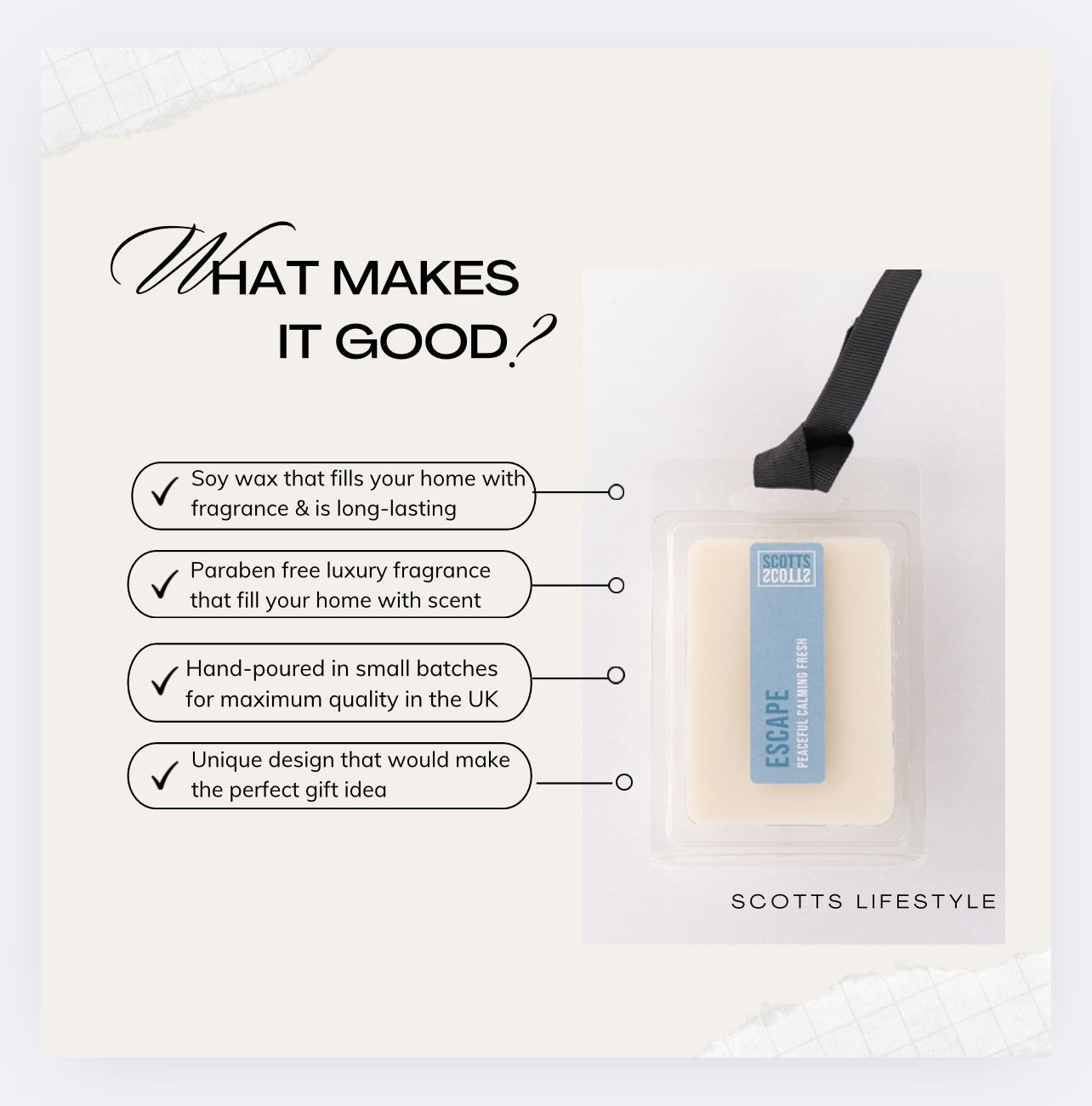 ESCAPE SOY WAX MELT