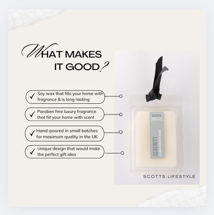 SERENITY SOY WAX MELT