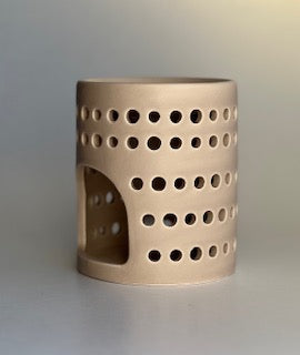 WAX MELT WARMER - STONE CUT OUT DOT