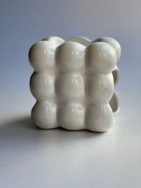 WAX MELT WARMER - WHITE BUBBLE